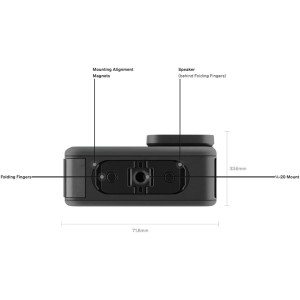 GoPro HERO13 Black - Caméra Étanche 5.3K60, 27MP, Objectifs HB