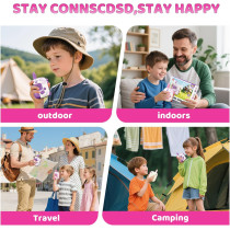 Unicorn Walkie Talkies for Kids 3-9 – 2 Pack, 1000ft Range Gift