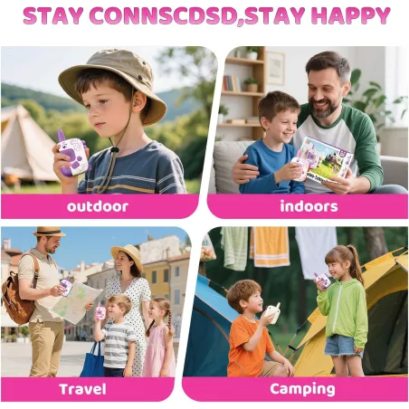 Talkies-walkies licorne : le duo magique pour petites mains et grandes aventures en toute simplicité !