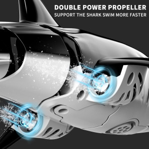 Bennol 2.4Ghz RC Shark Toy for Kids 4-9 | Light & Water Spray