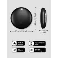 Tracez, retrouvez, respirez : votre objet essentiel sécurisé grâce au réseau Apple Find My et sa batterie longue durée