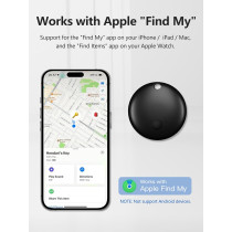 Multi-Color Tracker Tags 4-Pack for Apple Find My - Luggage & Keys
