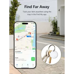 Tracker Tags 4 Pack pour Apple Find My – Localisateur Intelligent