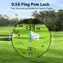 Télémètre Golf 1200Y Slope Rechargeable 7X Flag Lock