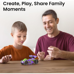 Sillbird Solar Robot Kit STEM Toy for Boys 8-12 | 15-in-1 DIY Set