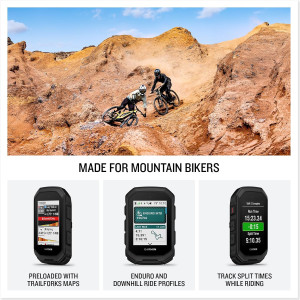 Garmin® Edge® MTB : GPS Vélo Tout-Terrain avec Cartes Couleur
