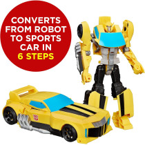 Transformers Bumblebee Action Figure - 11 Large Heroic Toy Car, Amazon Exclusive
