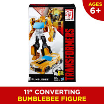 Transformers Bumblebee Action Figure - 11 Large Heroic Toy Car, Amazon Exclusive
