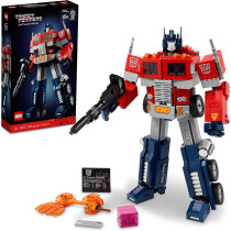 LEGO Icons Optimus Prime 10302 : Set Transformer 2-en-1 adulte