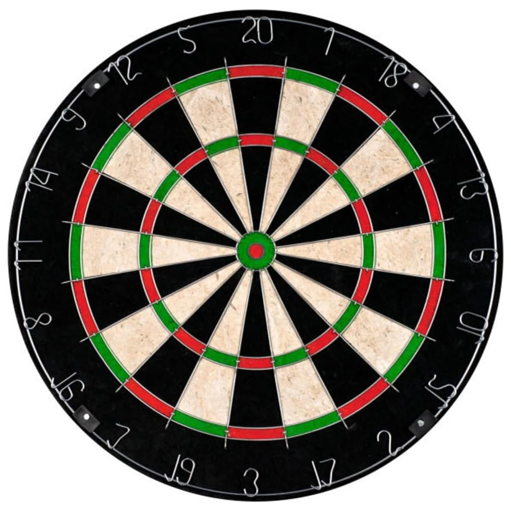 Tournament-Sized Bristle Dart Board for Steel Tip Darts – Hey! Play!