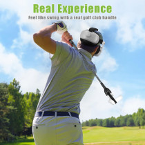 Adjustable VR Golf Club Handle for Oculus Quest 2 & Virtual Reality Games