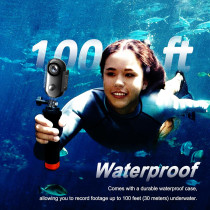 4K Mini Body Camera 128GB - Waterproof POV Wearable Action Camcorder