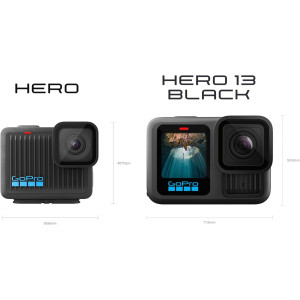 GoPro Hero: Compact 4K Ultra HD Waterproof Action Camera with Touchscreen