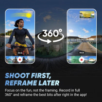 Insta360 X4 Bundle: Waterproof 8K 360 Camera with 135 Min Battery & AI Editing