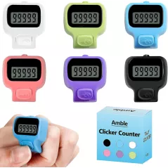 Compteurs électroniques Amble Clicker 6 en 1 pour activités