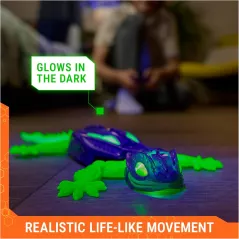 Gecko lumineux télécommandé : réaliste, phosphorescent et terriblement amusant pour enfants