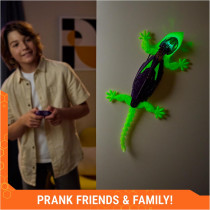 HEX BOTS Glow-in-The-Dark Gecko RC Robot Toy for Kids Ages 4+