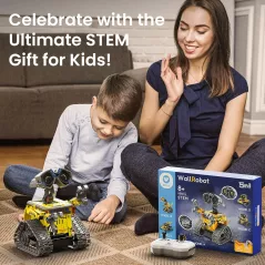 Kit Robot Sillbird 5-en-1 avec Télécommande pour Enfants STEM