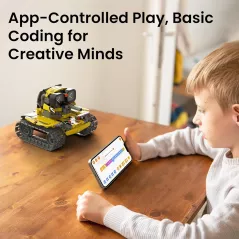 Kit Robot Sillbird 5-en-1 avec Télécommande pour Enfants STEM