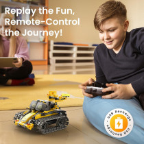 Kit Robot Sillbird 5-en-1 avec Télécommande pour Enfants STEM