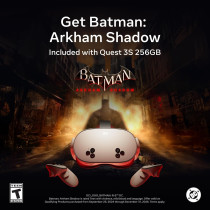Meta Quest 3S 256GB + Batman: Arkham Shadow | 30+ Games & Horizon+