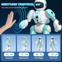 Robot Jouet Enfant Télécommandé Programmable avec Musique