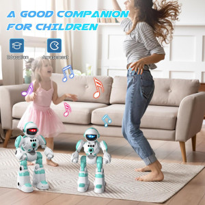 Kids Robot Toys: Remote Control, Programmable with Music & Dance Gift