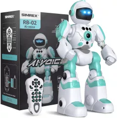 Robot Jouet Enfant Télécommandé Programmable avec Musique