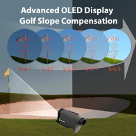 Télémètre Laser Golf Gogogo Sport Vpro Gen 2 Ultra-Précis