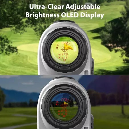 Gogogo Sport Vpro Gen 2 : télémètre golf ultra-précis, clair et flexible