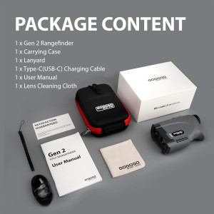 Télémètre Laser Golf Gogogo Sport Vpro Gen 2 Ultra-Précis