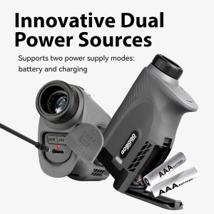 Gogogo Sport Vpro Gen 2 Golf Laser Rangefinder – 1200/2500Y, OLED, Flaglock