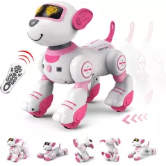 Chien sans tracas, que du fun : robot FUUY avec sons, danses et programmation ludique