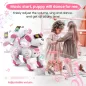 Chien sans tracas, que du fun : robot FUUY avec sons, danses et programmation ludique