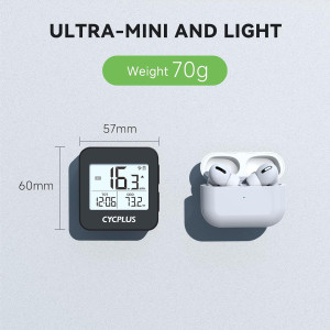 CYCPLUS Wireless GPS Bike Computer with Auto Backlight & Waterproof