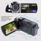 Capture life in detail: compact 1080P 24MP versatile video camera