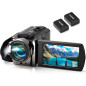 Capture life in detail: compact 1080P 24MP versatile video camera
