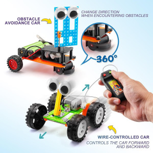 STEM Kits for Kids 6-14 | Science & Robot Building Toys for Boys & Girls