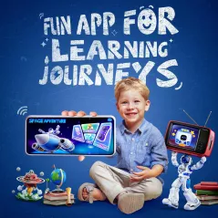 Robot RC 6088 : 4 modes de contrôle, 200 programmes et émotions animées pour un jeu créatif et immersif