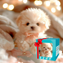 2025 New AI Robot Dog - Realistic Interactive Puppy for Pet Lovers