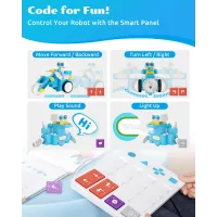 WhalesBot C3 Pro : Robot éducatif programmable 12-en-1 pour enfants