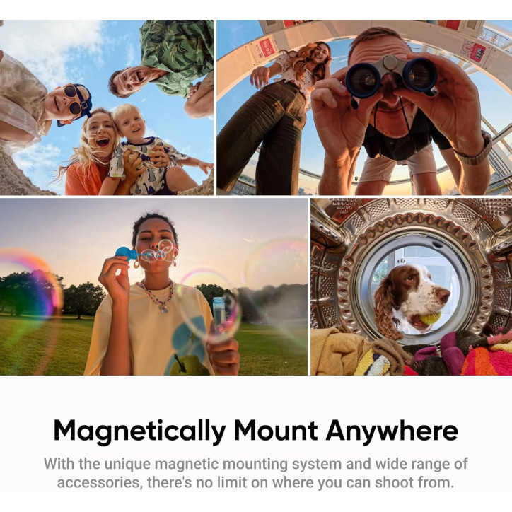 Insta360 GO : magnetic mount, active HDR & long battery for pro videos wherever you go