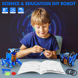STEM 13-in-1 Solar Power Robot Kit for Kids Ages 8-12 | Educational STEM Toy
