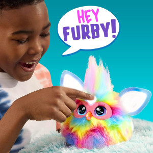Furby Tie Dye : Peluche Interactive & Accessoires Mode Enfant