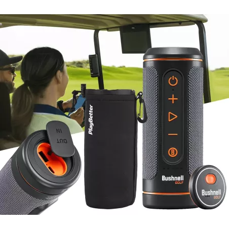 Haut-parleur golf intelligent Wingman 2 : distances précises et ambiance garantie à chaque trou