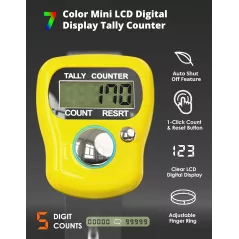 Compteur Digital KTRIO 5 Chiffres LCD pour Loisirs & Sport