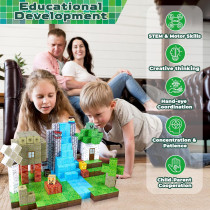 100PCS Magnetic Building Blocks - STEM Toy for Kids Ages 3+ Gift Idea