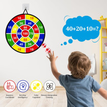 Large 29 Sticky Dart Board Toy with Balls & Darts for Kids 3-12 Years