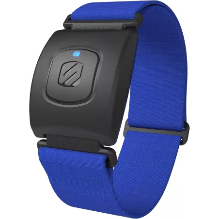 Scosche Rhythm R+2.0 : Moniteur de fréquence cardiaque étanche avec Bluetooth & ANT+ pour entraînement précis