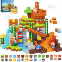 Magnetic Building Blocks Toy Set for Kids 3-8 | STEM Sensory Gift